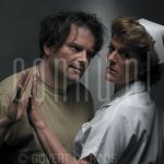 31-01-2005 Cast One flew over the cuckoos nest, Simone Kleinsma and Victor Low at studio in Amsterdam, by order of Stage-entertainment.

[keywords]Posed, Actrice, Actor[/keywords]